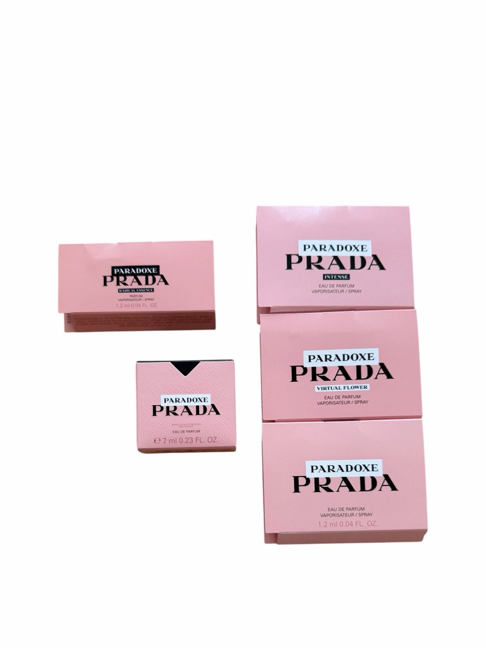 NWT Prada Paradox Mini Travel Perfume Set